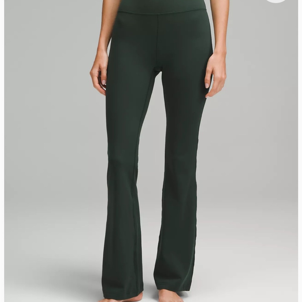 Lululemon Women's Green Flared Pants